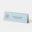 Search for business tabletop signs Your logo here