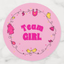 Search for gender reveal party decor Team girl