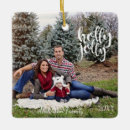 Search for jolly christmas tree decorations Family photo