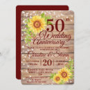 Search for rustic wedding anniversary invitations Red