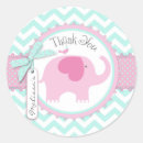 Search for pink chevron baby shower stickers Polka dot