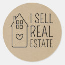 Search for real estate business stickers Modern