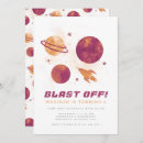 Search for space girl birthday invitations Galaxy