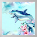 Search for dolphin drawing posters Sea