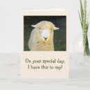 Search for lamb birthday cards Ewe