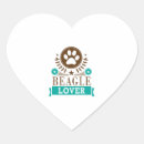 Search for heart beagle stickers Puppy