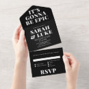 Search for unique fun wedding invitations Trendy