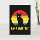 Search for vintage kitten cards Black cat