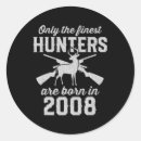 Search for hunter birthday stickers Deer
