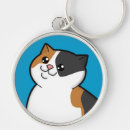 Search for fat cat key rings Kitty