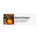 Search for harvest return address labels Thanksgiving