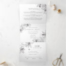 Search for flower line art wedding invitations Hand drawn