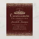 Search for red and gold quinceanera invitations Mis quince