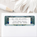 Search for peacocks return address labels For her