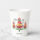 Search for christmas paper cups Pine tree