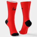 Search for red socks Text