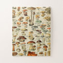 Search for fungi puzzles Vintage