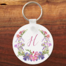 Search for letter h key rings Flowers