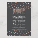 Search for rose gold polka dots invitations Elegant