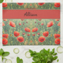 Search for red poppy tea towels Flowers