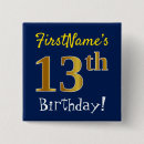 Search for 13th birthday badges 13 years old