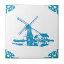 Search for dutch windmill tiles Blue