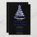 Search for blue and silver christmas invitations Winter
