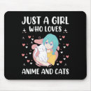 Search for anime cat girl mousepads Girls