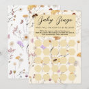 Search for baby shower printed games Wildflowers