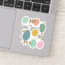 Search for mid stickers retro atomic pattern