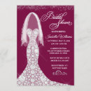 Search for diamonds bridal shower invitations Glitter
