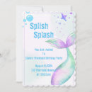 Search for princess and pirate invitations Mermaid