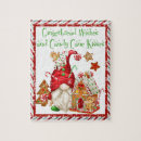 Search for candy cane puzzles Gingerbread