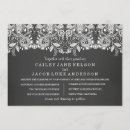 Search for black lace wedding invitations Barn