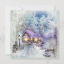 Search for winter snow wolf postcards Blue