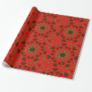 Search for holiday home wrapping paper Red