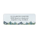Search for blue ridge mountain return address labels Rocky colorado lake destination