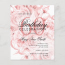 Search for rose gold 60th birthday invitations Flowers