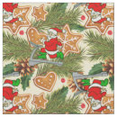 Search for funny christmas fabric Santa claus