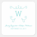 Search for flourish wedding stickers Simple