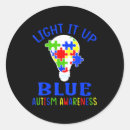Search for light it up blue stickers Autistic