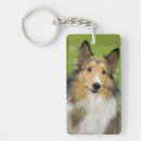 Search for rough collie key rings Sable