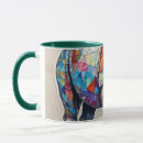 Search for rhinoceros mugs Colourful