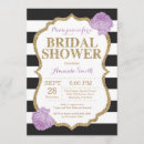 Search for purple black and gold invitations Modern