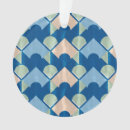 Search for geometric snow christmas tree decorations Blue