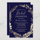 Search for watercolor leaves bridal shower invitations Wreath