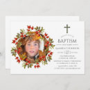 Search for fall christening invitations Greenery