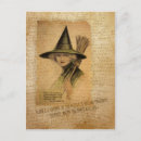 Search for witch cauldron postcards Green