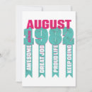 Search for august invitations Vintage