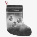 Search for grey christmas stockings Festive